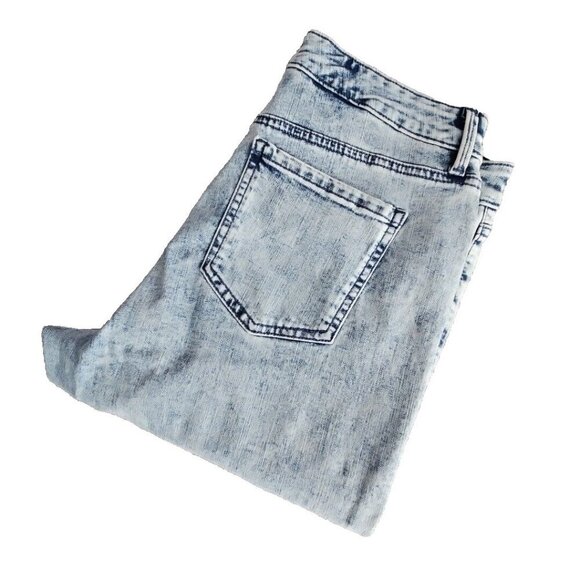 Gloria Vanderbilt Jeans Women's Size 12 (33x30) Slimming Acid Wash Y2K DGVB5121 - Picture 6 of 16